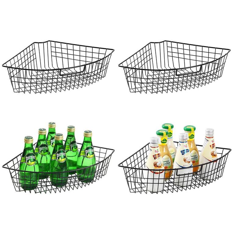 LEEDEN LAZY SUSAN BINS 4PK