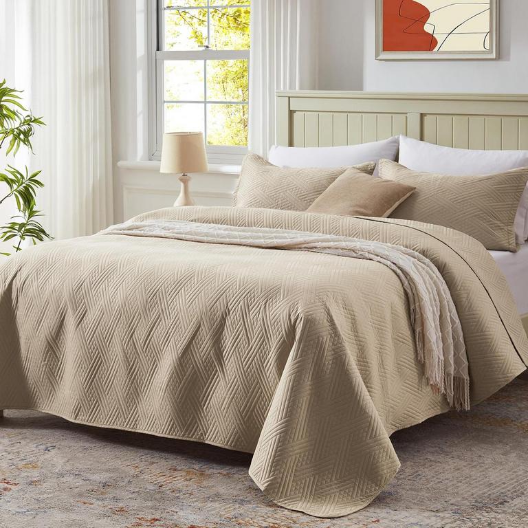KING SIZE QUILT SET 3PC