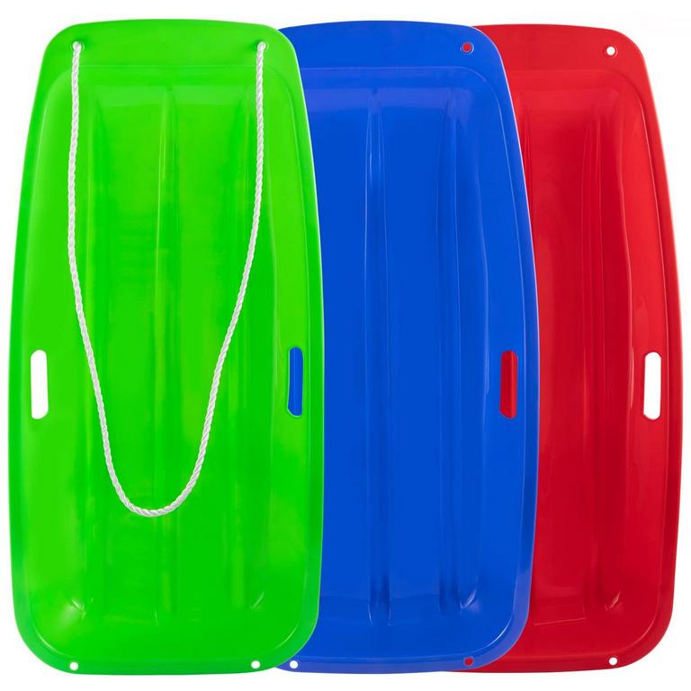 KIDS ADULT SNOW SLED 3PK