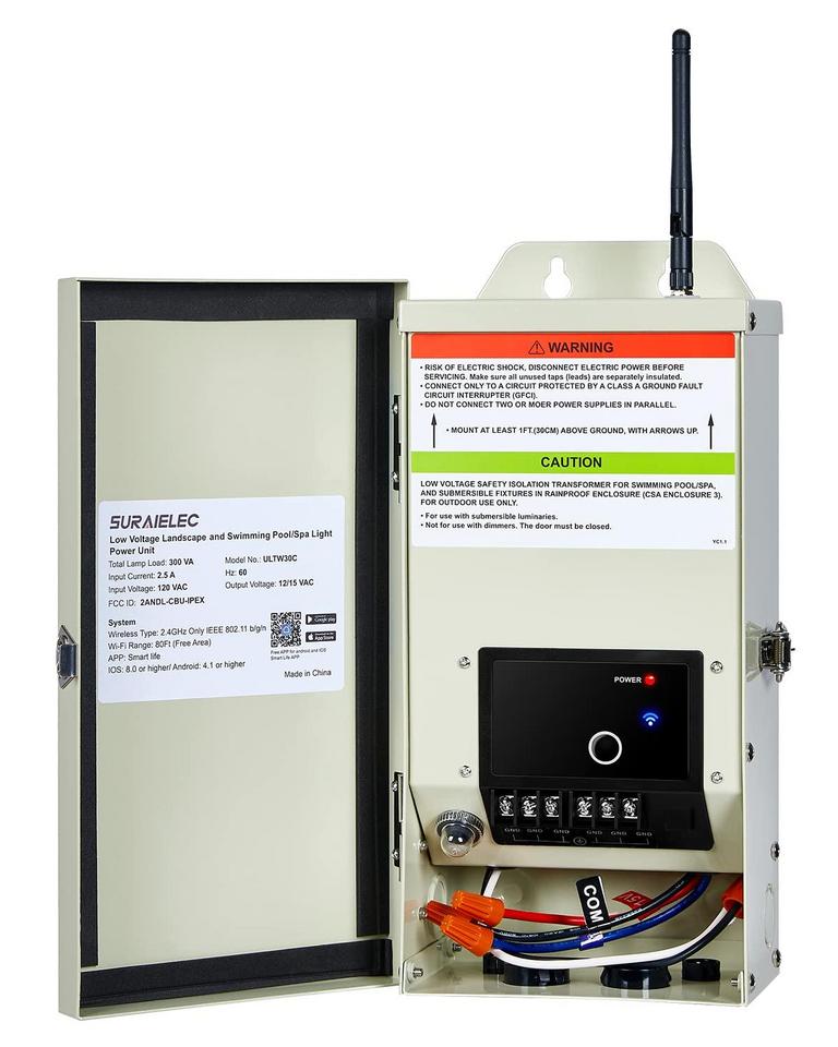 SURAIELEC POOL LIGHT TRANSFORMER