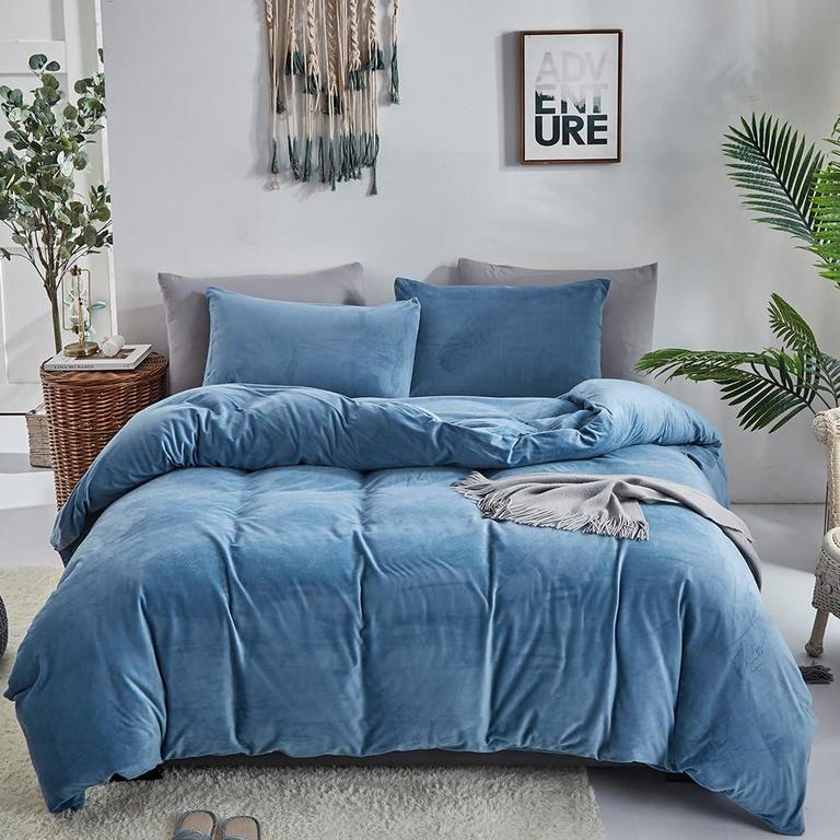 CLOTHKNOW BLUE COMFORTER FULL