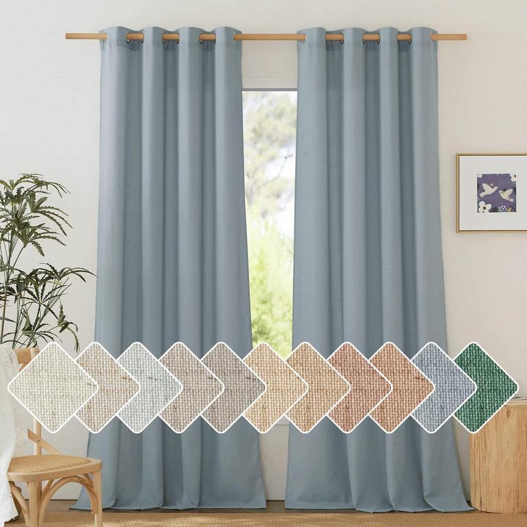NICETOWN LINEN BLEND CURTAINS