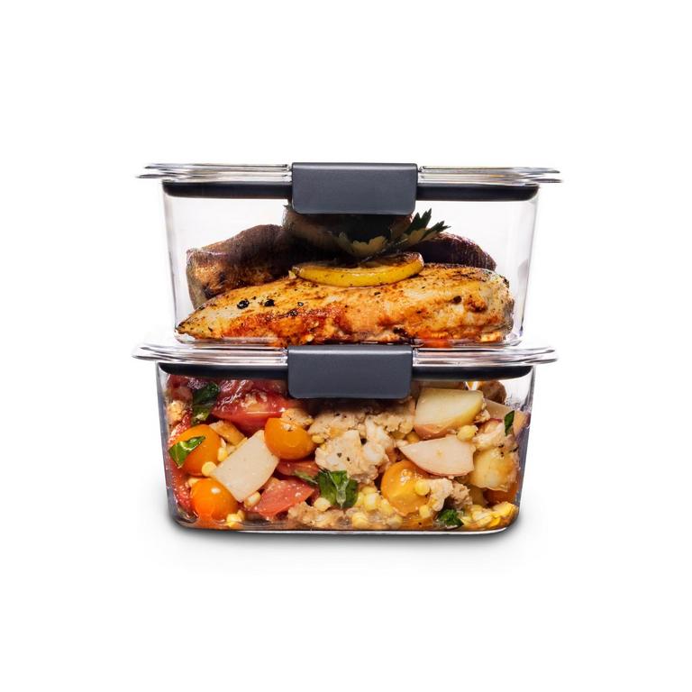 RUBBERMAID BPA FREE CONTAINERS 2PC