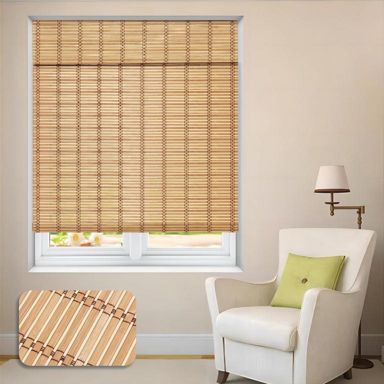 LUCKUP 32IN BAMBOO BLIND 32"X64"