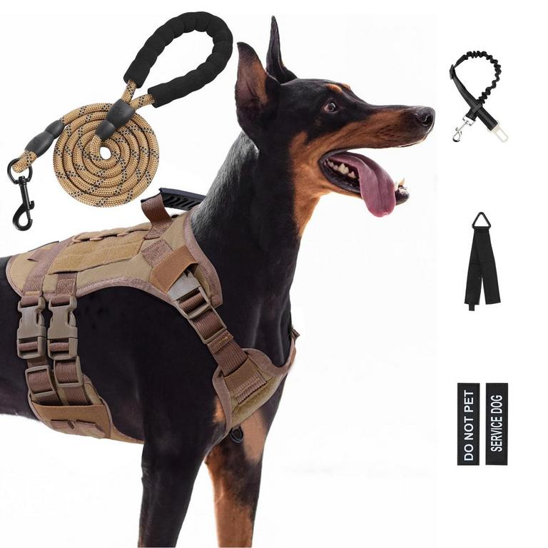 LARGE DOG TACTICAL HARNESS