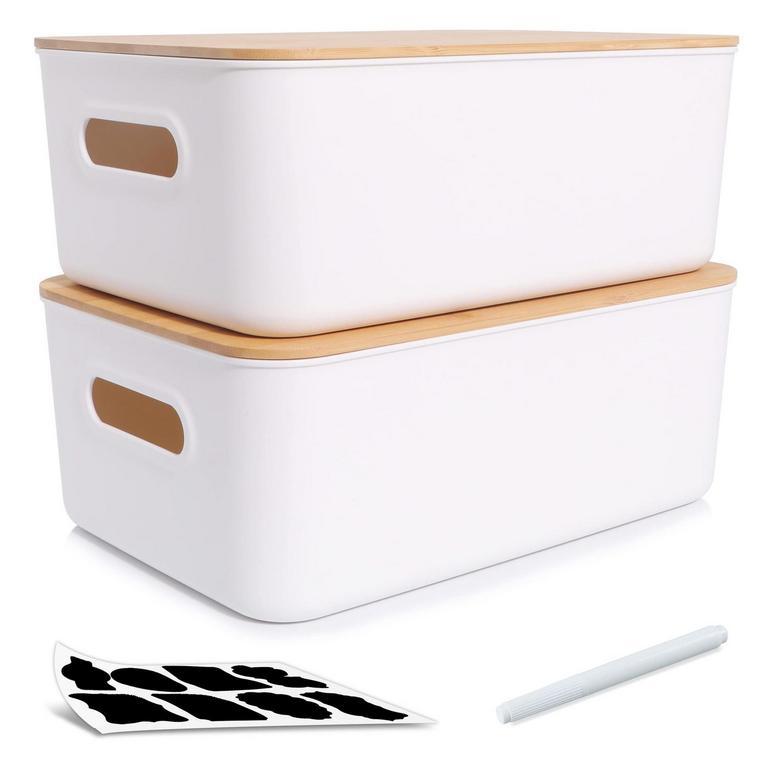 CITYLIFE STORAGE BINS 2PK