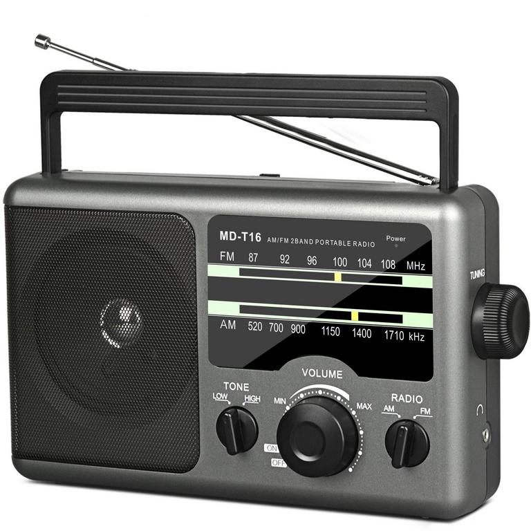 JAZMM AM/FM PORTABLE RADIO