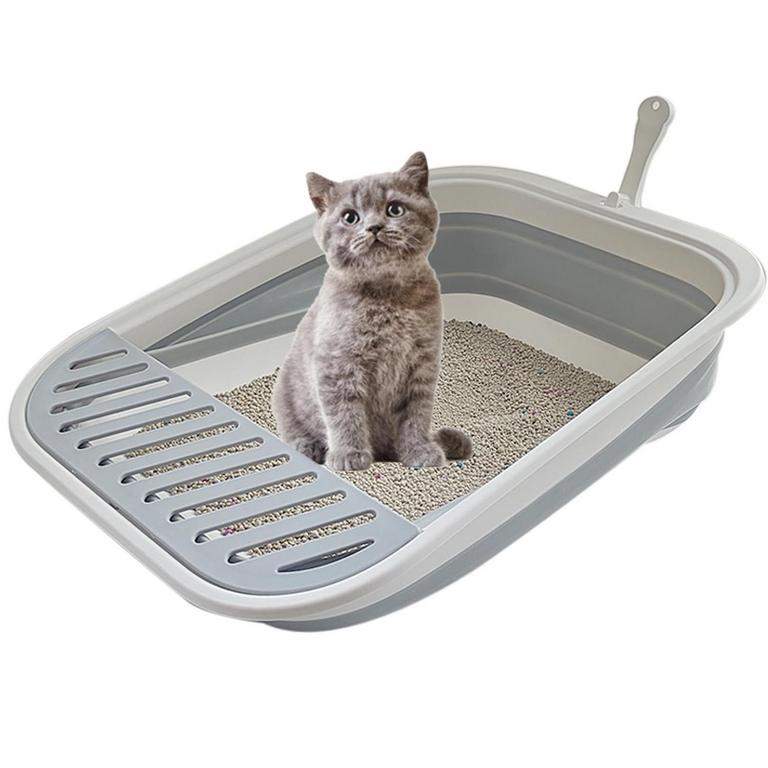 KITTEN LITTER BOX GREY