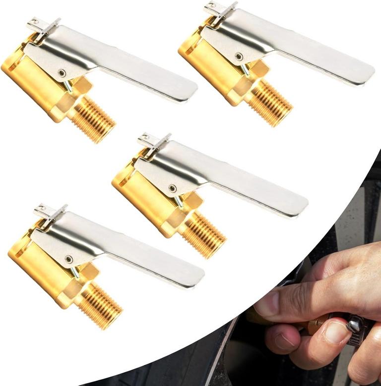4 PCS LOCKING TIRE AIR CHUCK