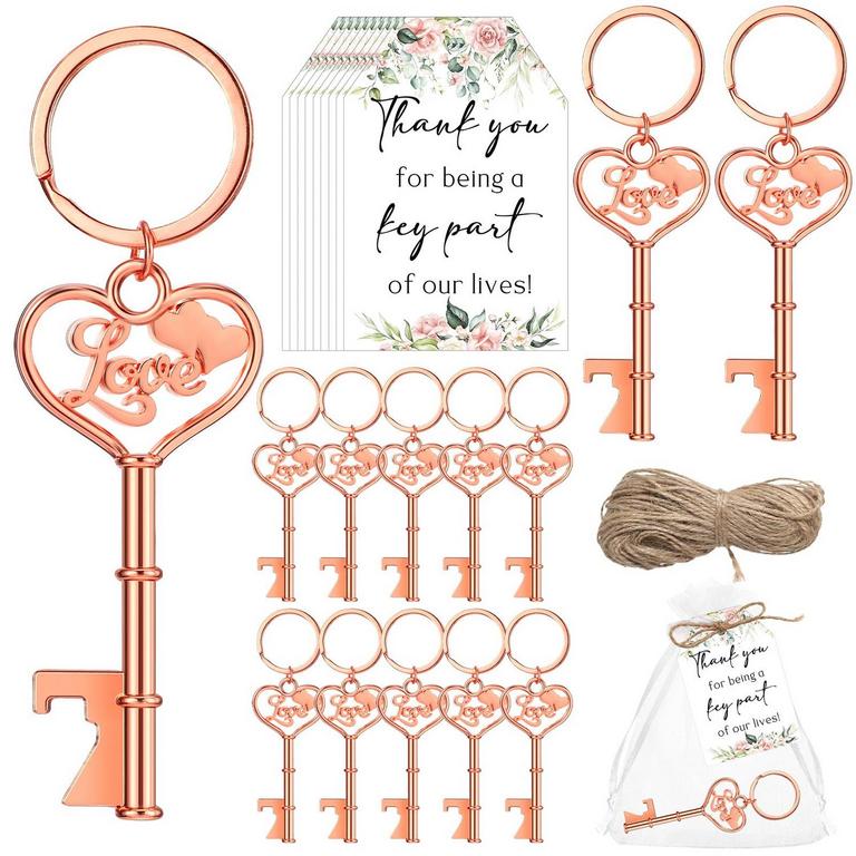 HAVAWISH WEDDING KEYCHAINS 50PCS