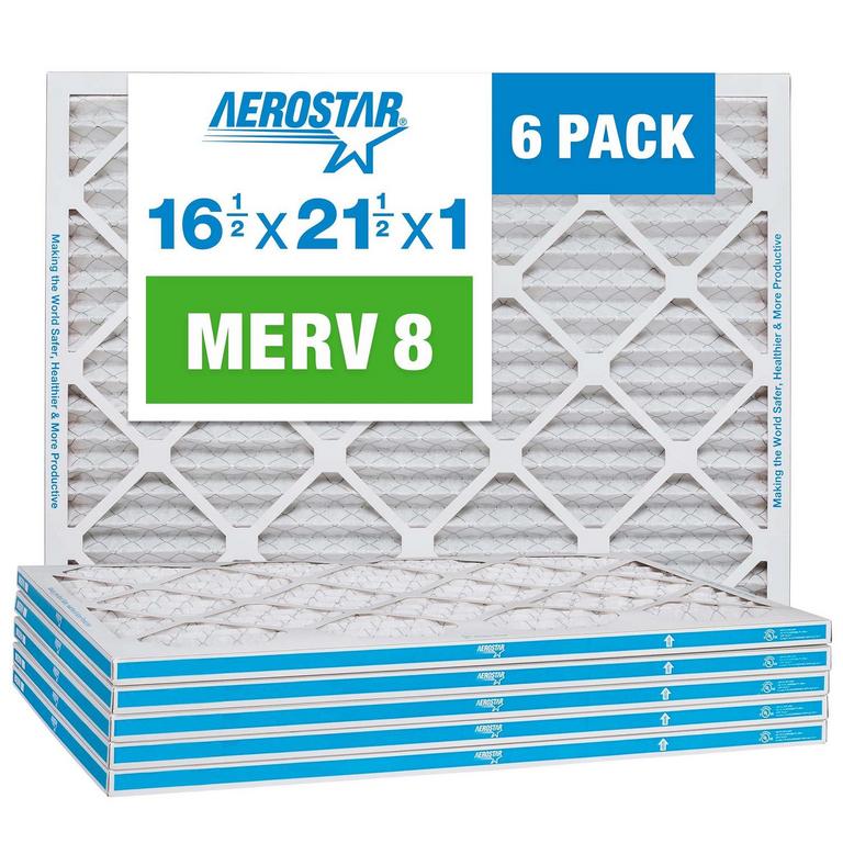 AEROSTAR MERV 8 FILTERS 6PK