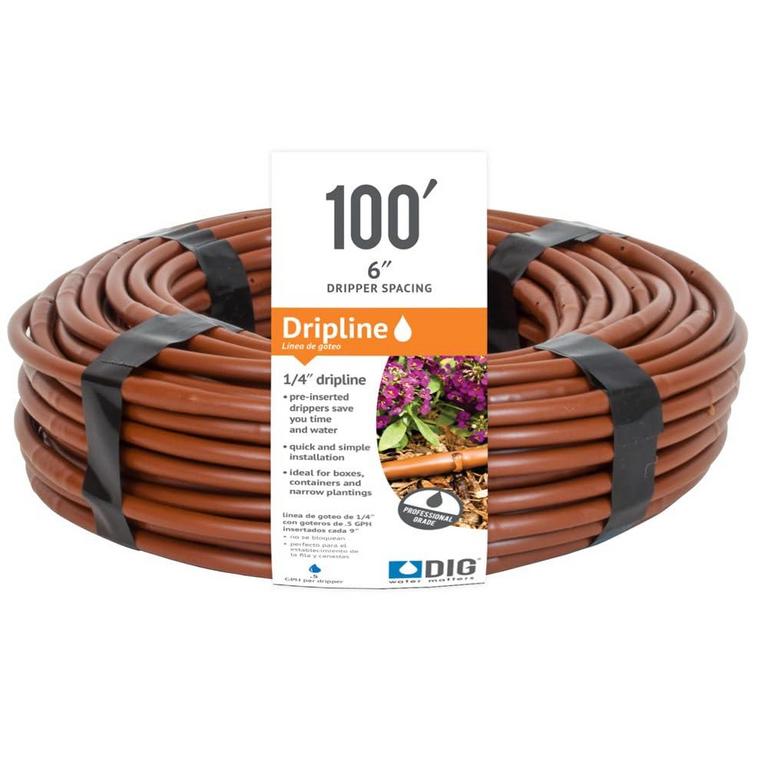 4 DIG MICROLINE DRIP EMITTERS