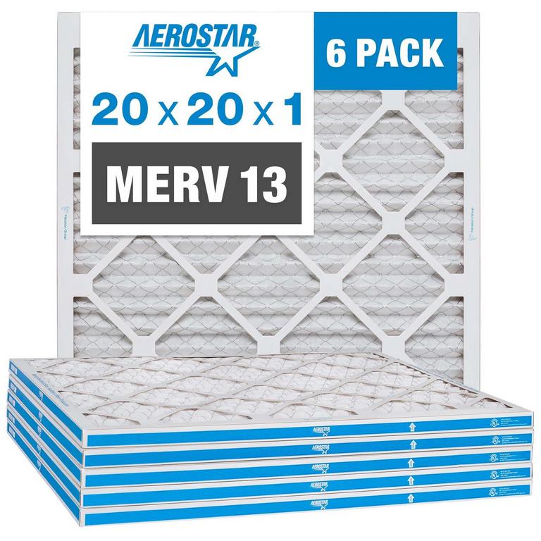 AEROSTAR MERV 13 FILTERS 6PK