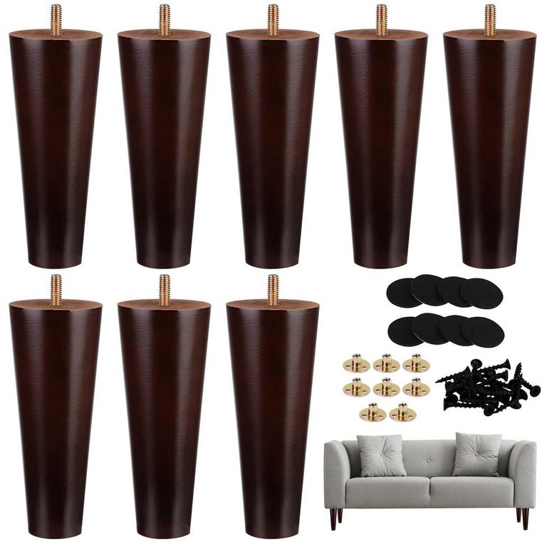 RUISITA 6" WOODEN SOFA LEGS
