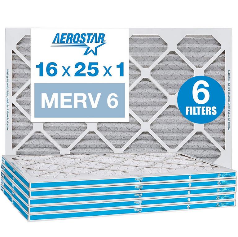 AEROSTAR MERV 6 FILTERS 6PK