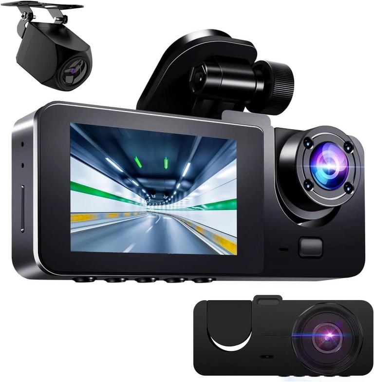 PRILOTTE 3-CHANNEL DASH CAM