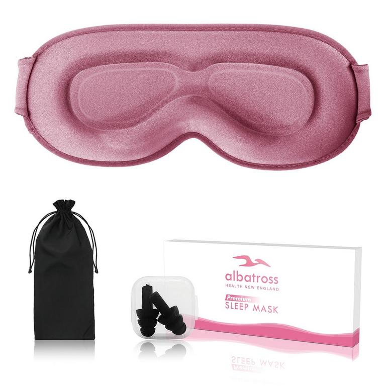 3D CONTOURED EYE MASK