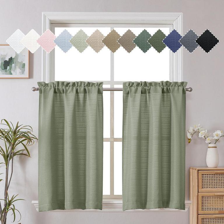 SAGE GREEN LINEN CURTAINS
