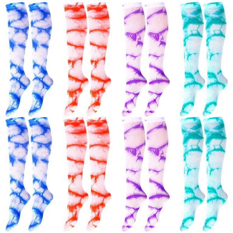 TIE DYE TUBE SOCKS UNISEX