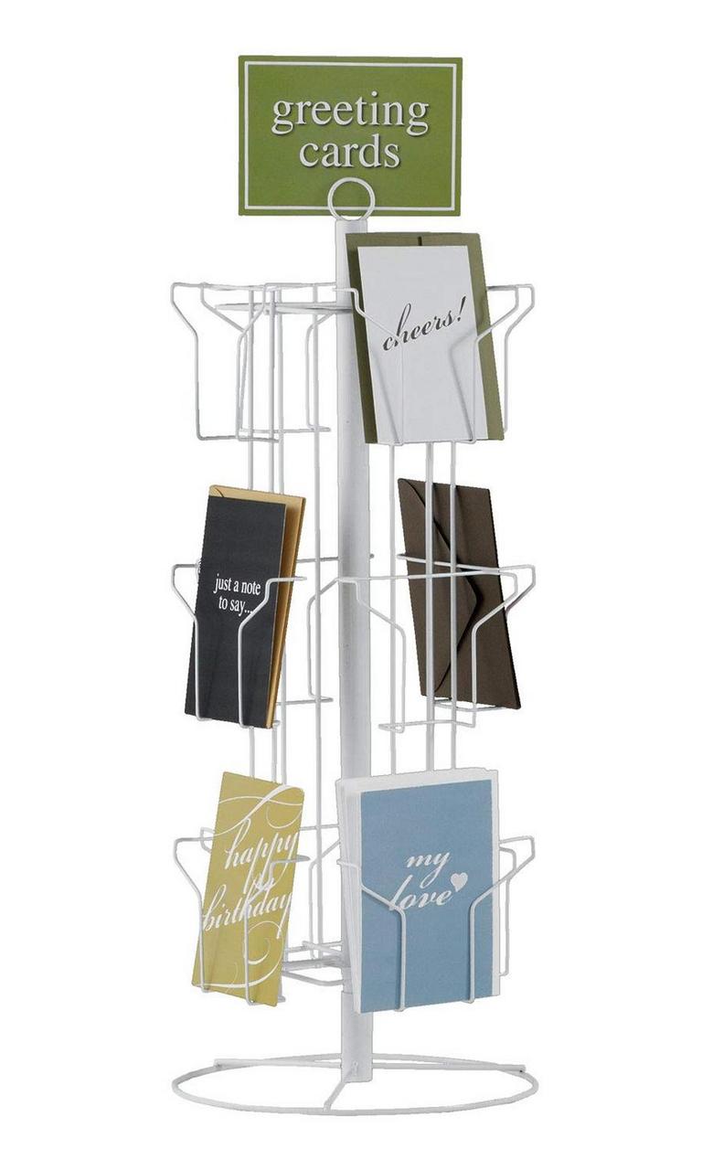 12-POCKET GREETING CARD RACK