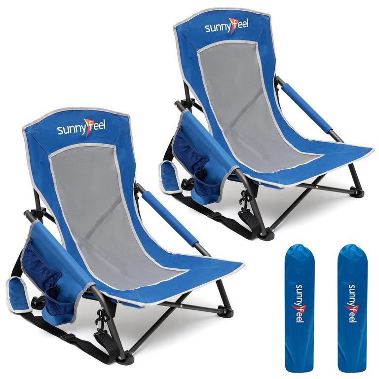 SUNNYFEEL BEACH CHAIRS 2PK