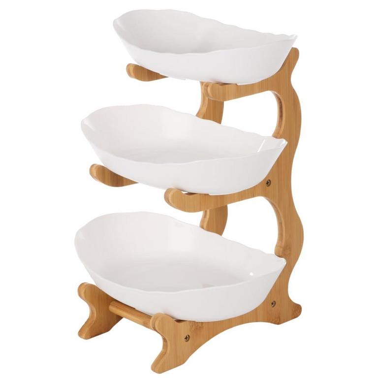 3-TIER FRUIT TRAY SET