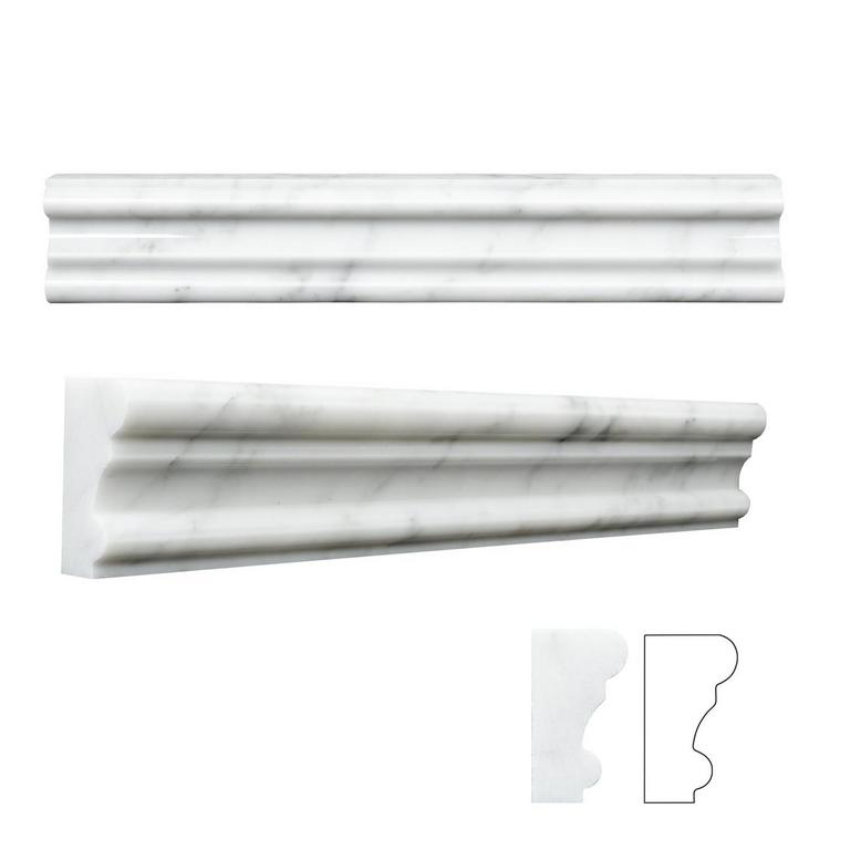 MARBLE CHAIR RAIL TRIM