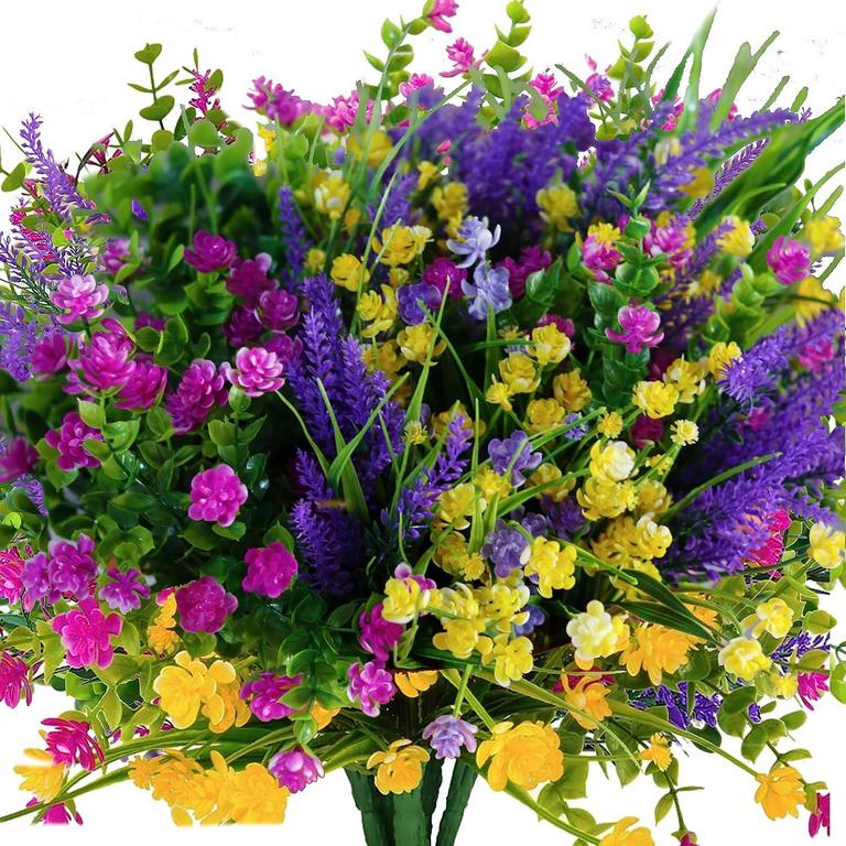 ARTIFICIAL FAKE FLOWERS, UV