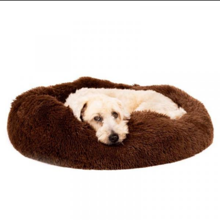 BROWN 48" CALMING CUDDLE BED