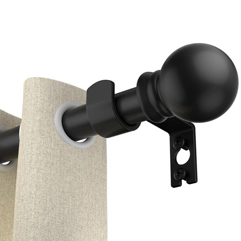 BLACK ADJUSTABLE RODS