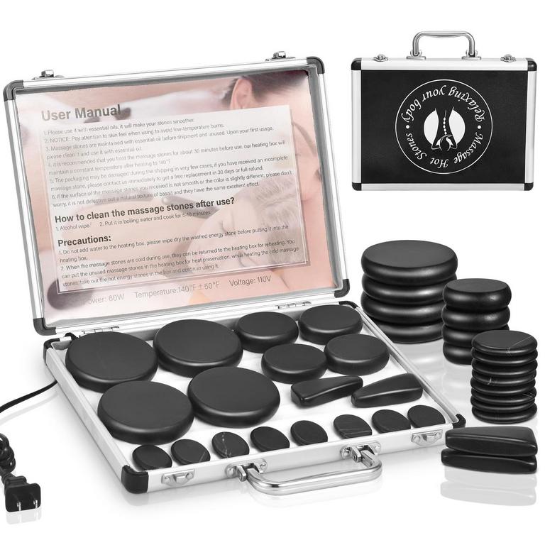 HOT STONES MASSAGE SET