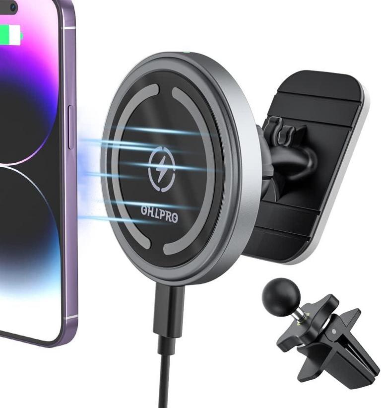 MAGNETIC CAR CHARGER MOUNT