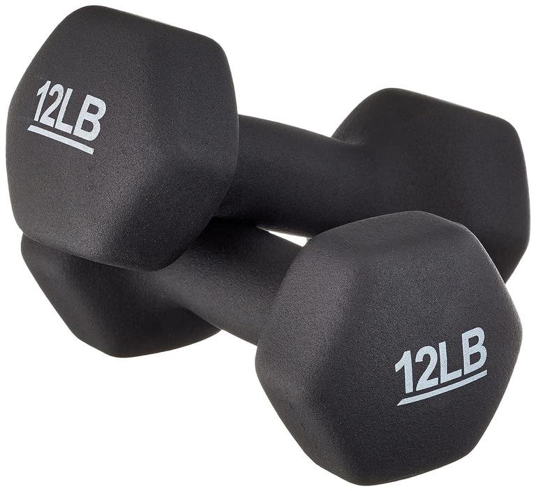 BASICS 12LB DUMBBELLS 2PK