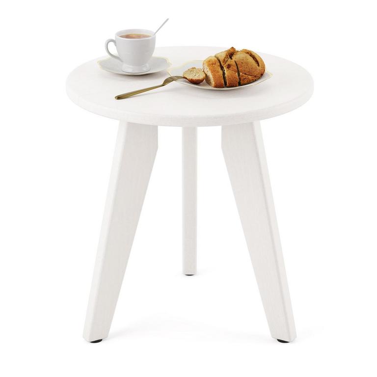 WHITE 16X16X17IN PATIO TABLE 
