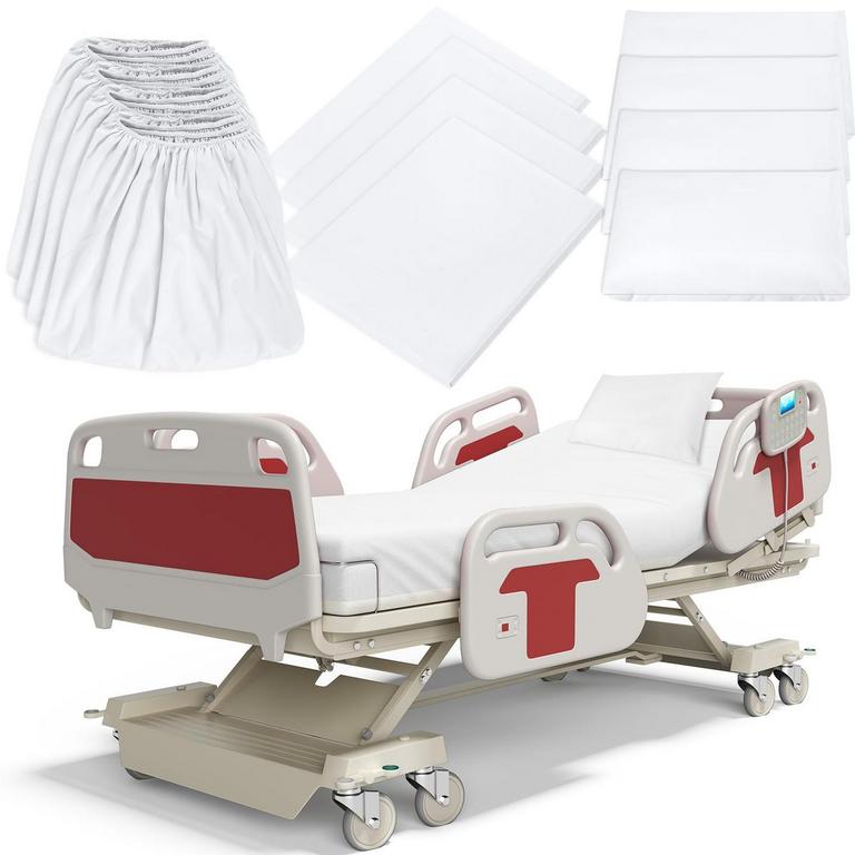 MOUKEREN HOSPITAL BED SHEETS 12PC