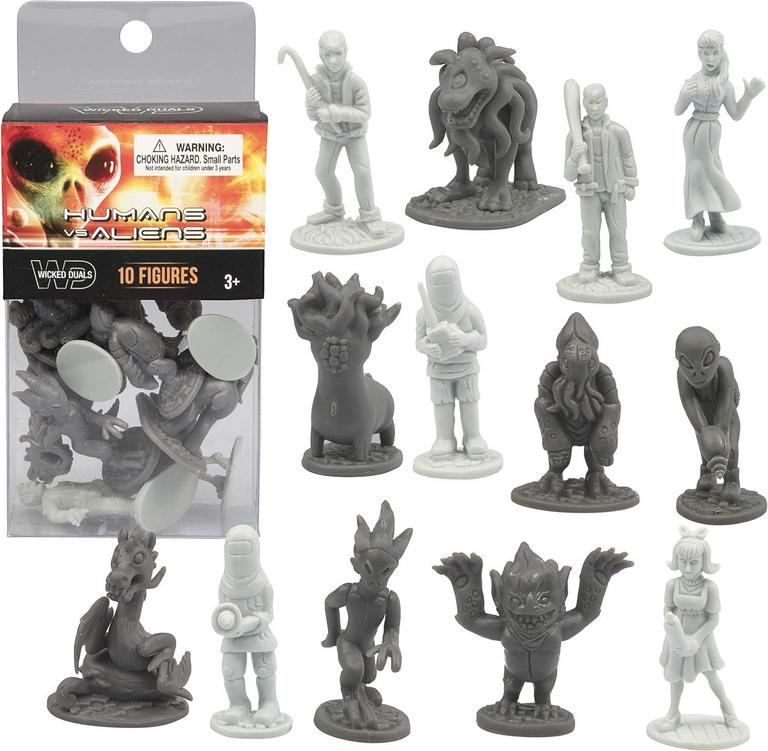 HUMANS VS ALIENS ACTION FIGURE