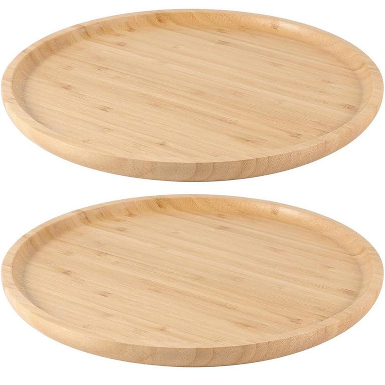 ZEONHAK 12IN BAMBOO SAUCERS