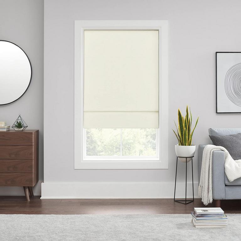ECLIPSE BLACKOUT ROMAN SHADE 35"X64"
