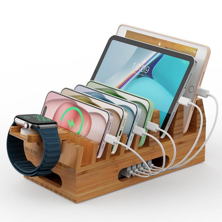 PEZIN & HULIN BAMBOO CHARGING STAND