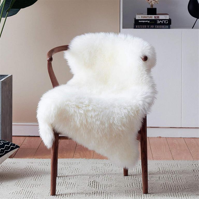 DUDUTA 2X3FT FAUX SHEEPSKIN RUG