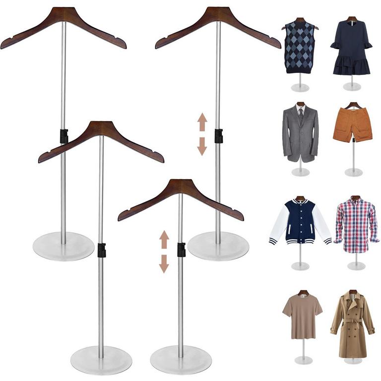 4PK ADJUSTABLE SHIRT STANDS
