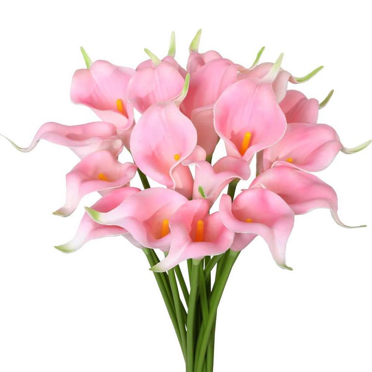 PINK CALLA LILY FLOWERS 20PC