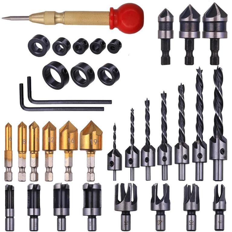 34PK WOOD WORKING TOOLS