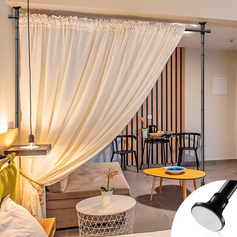 ROOM DIVIDER 48-108IN CURTAIN ROD