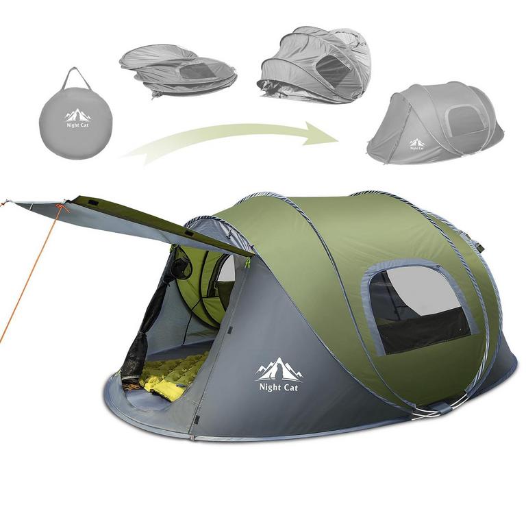NIGHT CAT 2-PERSON POP-UP TENT