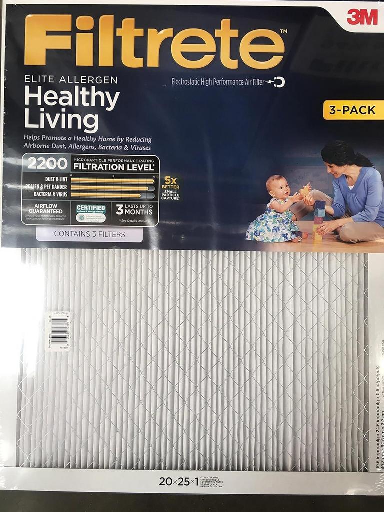 FILTRETE 20X25X1IN AIR FILTER
