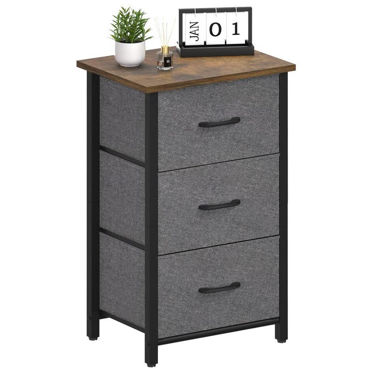 YOOBURE 3-DRAWER NIGHTSTAND