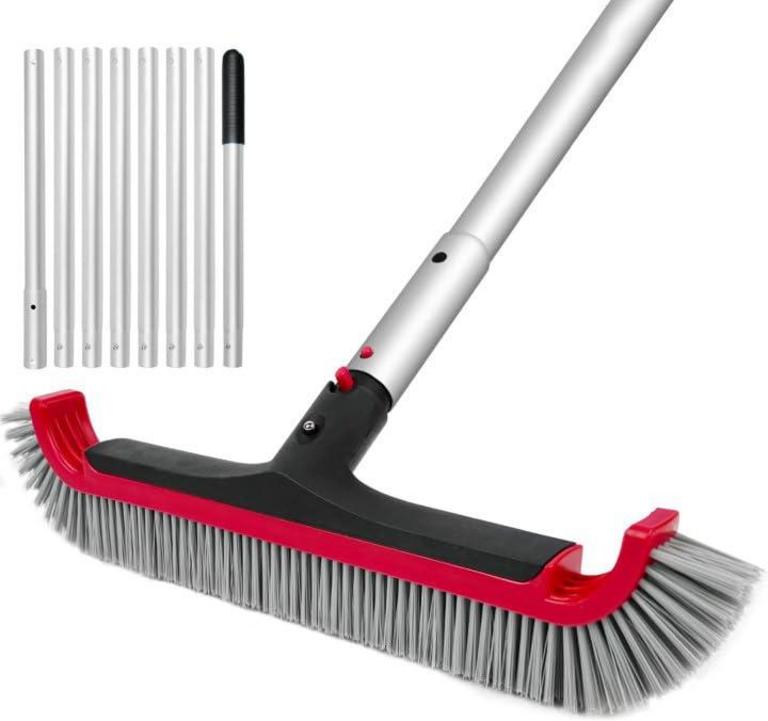 POOL BRUSH WITH POLE