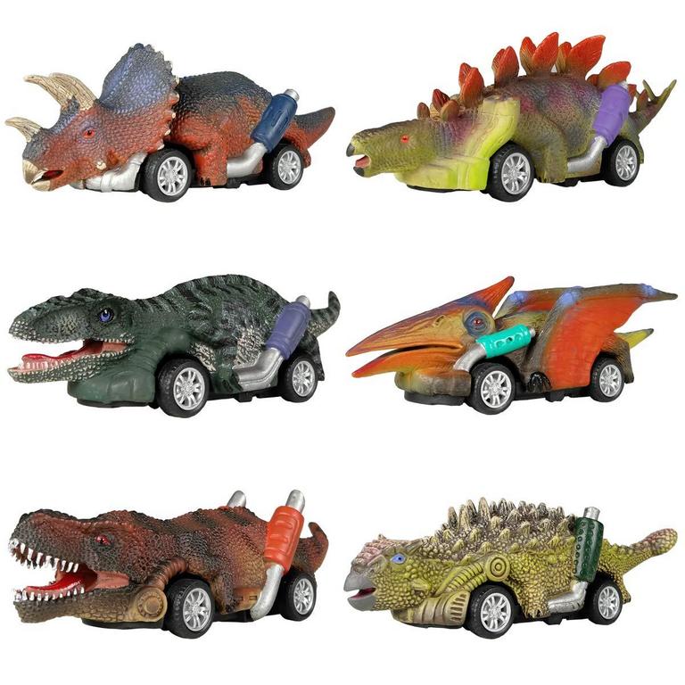 DINOBROS DINO TOY CARS 6PK