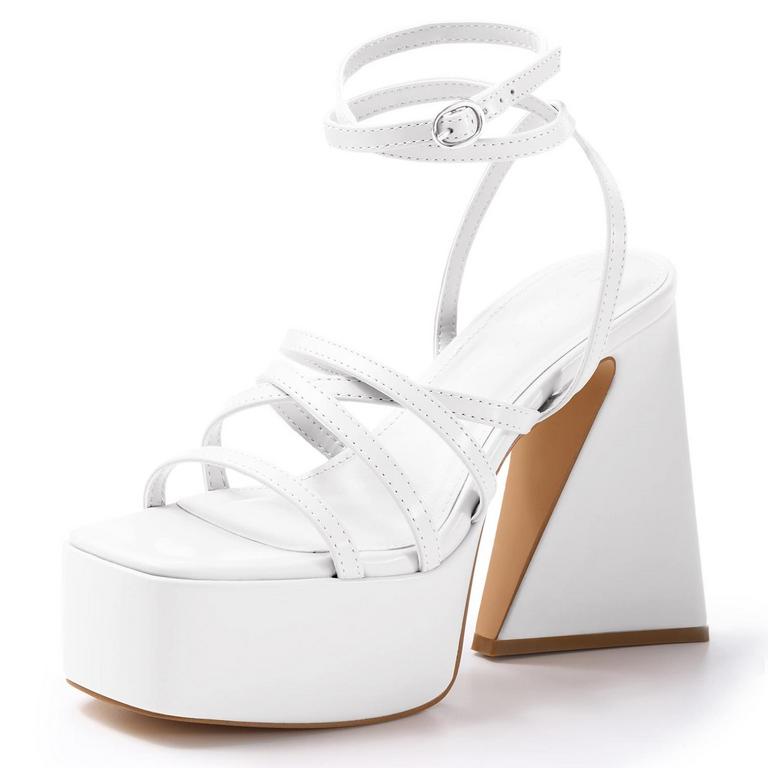 PLATFORM HIGH HEELS SANDALS